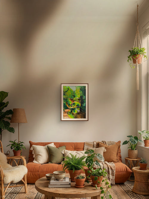 "Walking down memory Lane" Plein Air Print (Various sizes available)