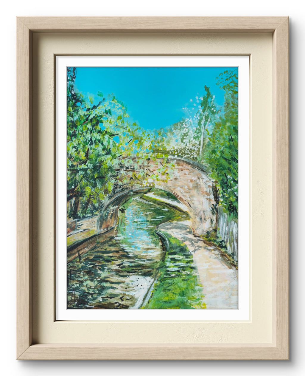"Reflections" Plein Air Print (Various sizes available)