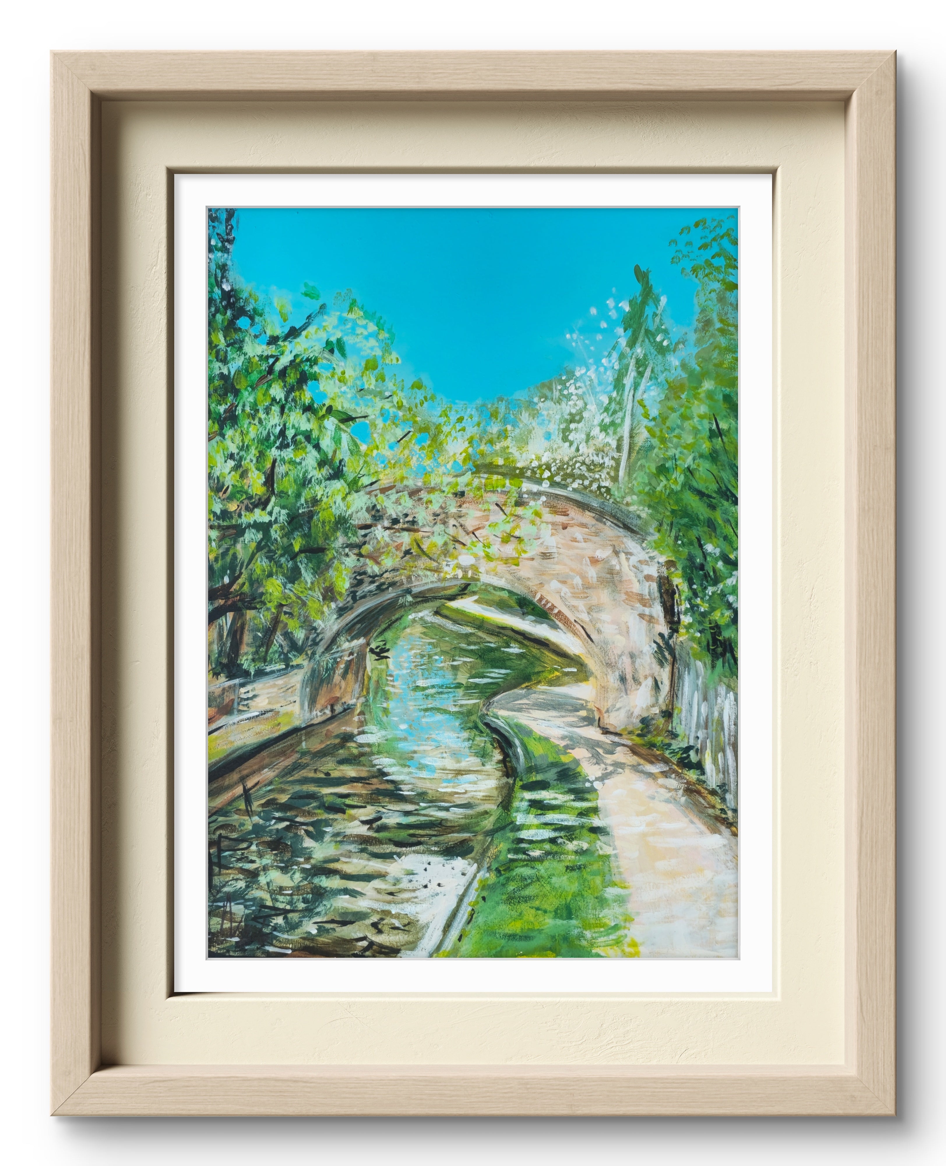"Reflections" Plein Air Print (Various sizes available)
