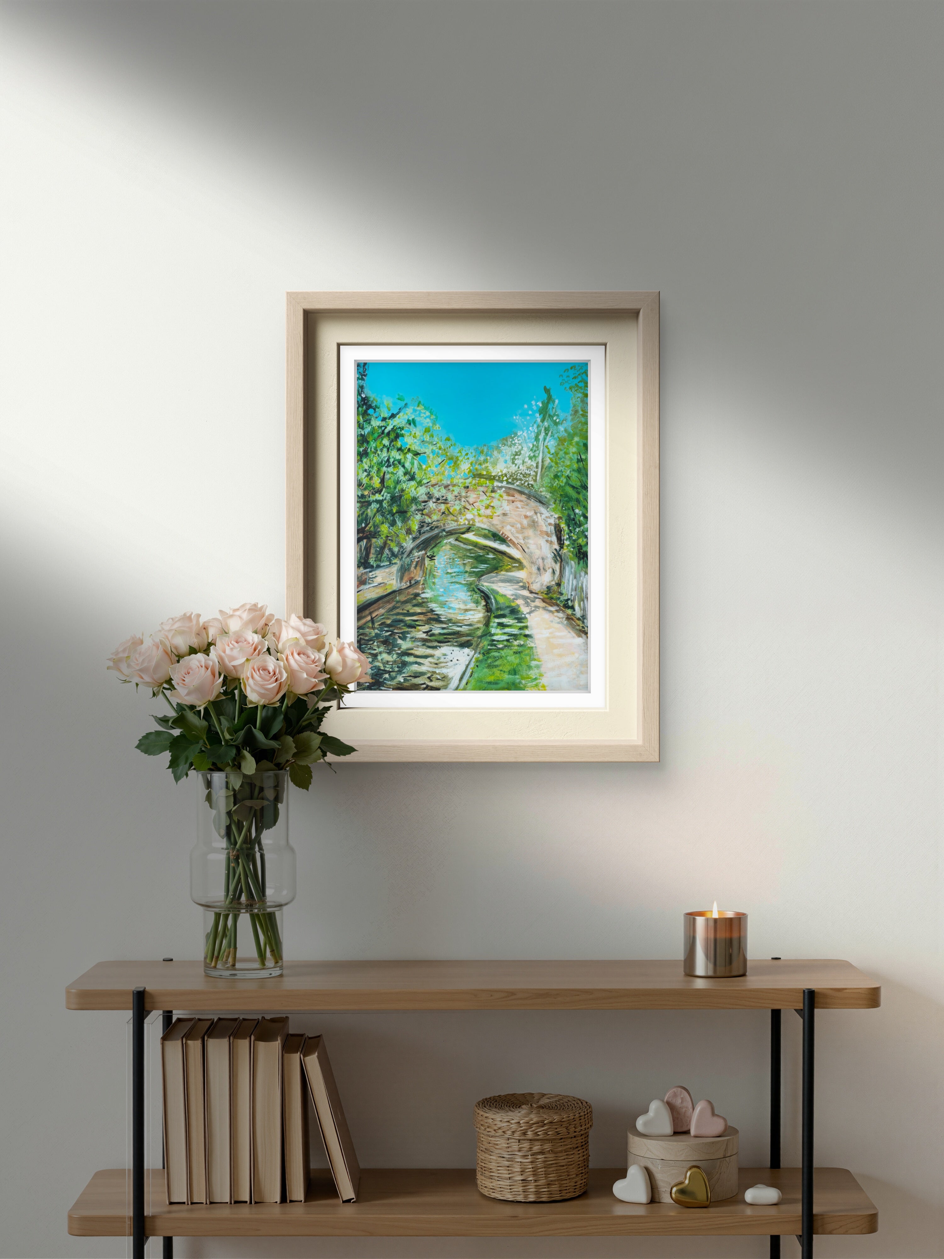 "Reflections" Plein Air Print (Various sizes available)