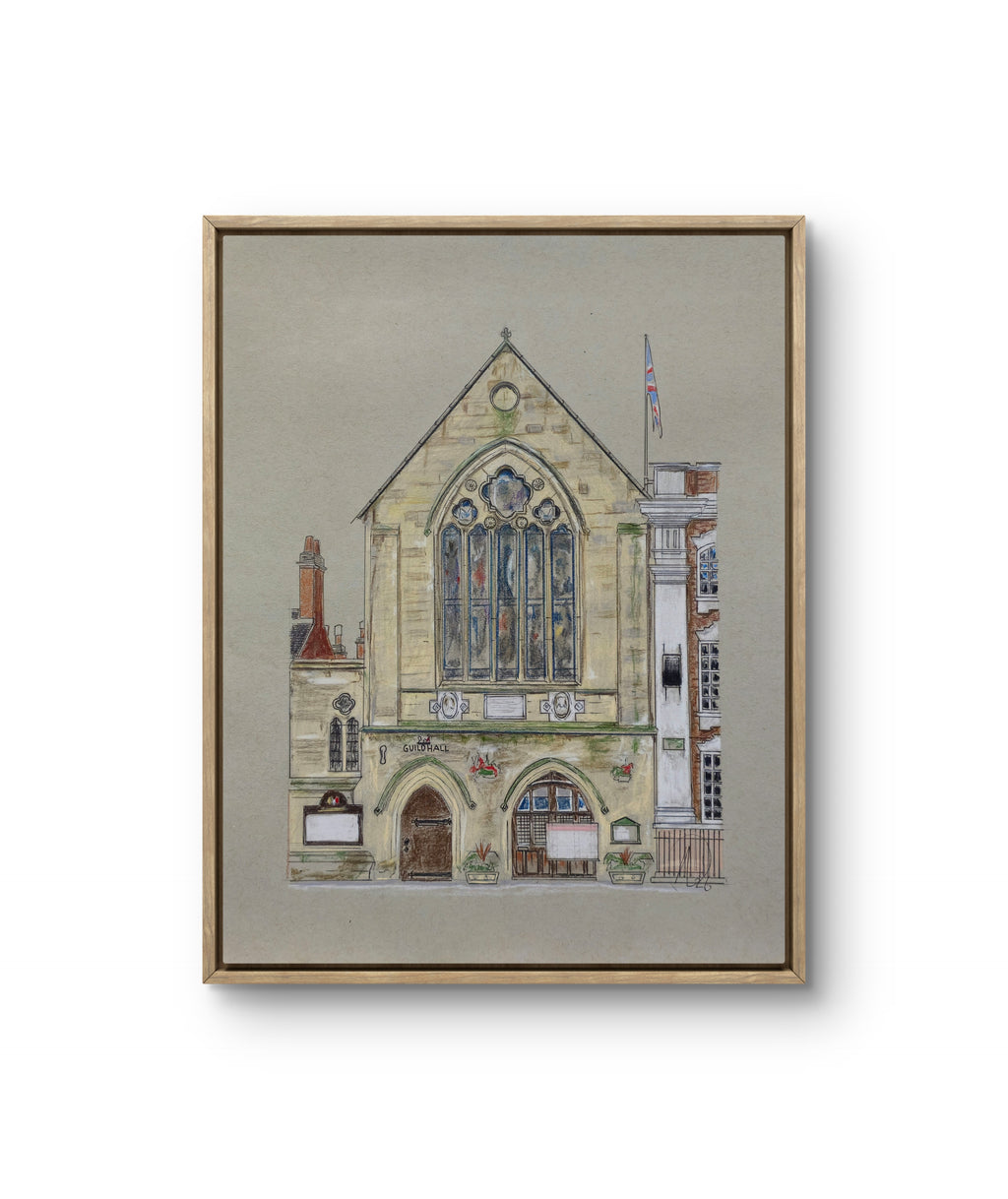Lichfield Guildhall Print