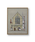 Lichfield Guildhall Print