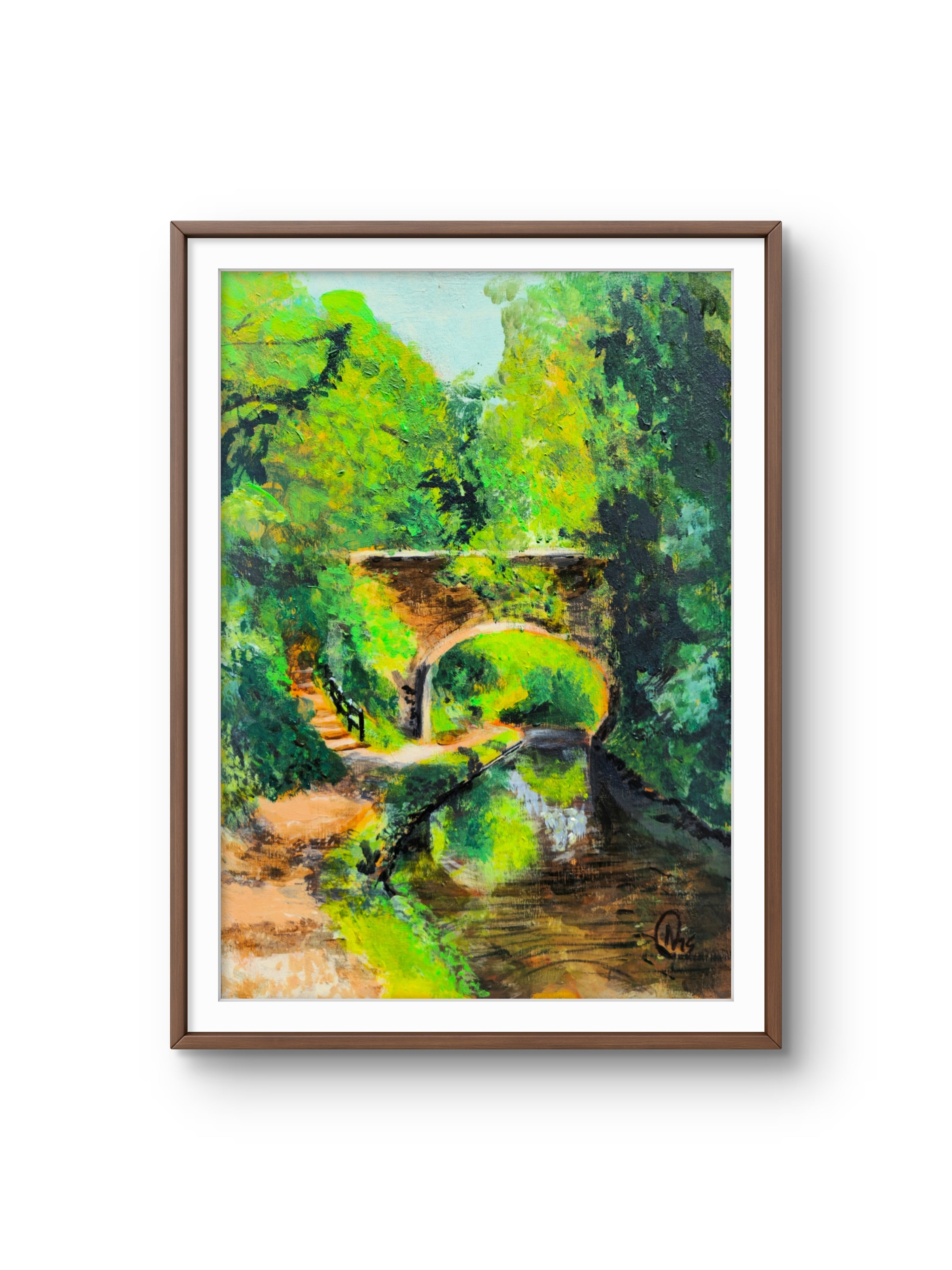 "Walking down memory Lane" Plein Air Print (Various sizes available)